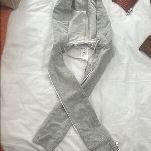 Veronica Beard Gray Hooded Dickey